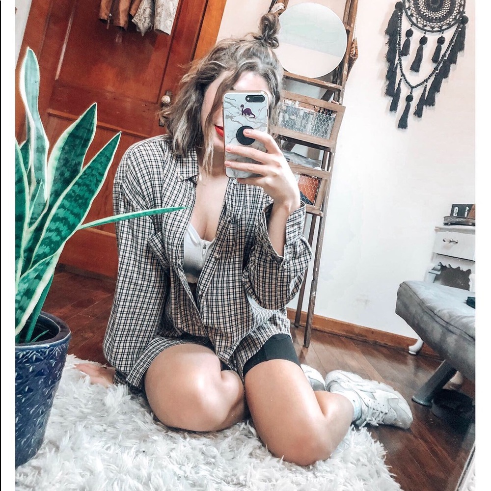 Oversized flannel!!